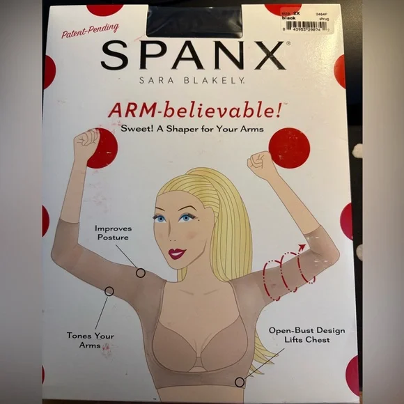 SPANX Arm Shaper 2X Black Shrug - Picture 1 of 4